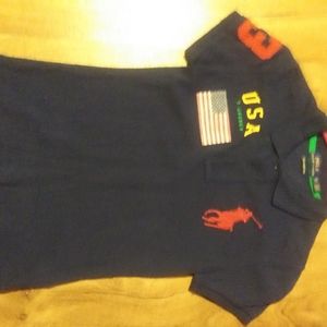 Ralph Lauren Polo Navy Polo Style Shirt Sz. XS
